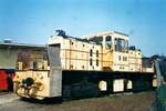 Am 1 Augustus 1995 war Hoogovens/Corus 988 noch Teil der Kollektion des Niederlandisches Staatseisenbahnh Museums in UTrecht.