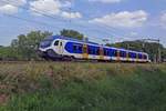 NS 2222 durchfahrt am 4 Augustus 2019 Tilburg Oude Warande.