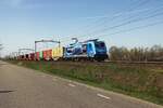 Am 30 M�rz 2021 durchfahrt LTE 186 944 mit der Mannheim/W�rth KLV Boxtel.