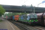ELL/WLC 193 213 mit Containerzug am 09.05.2019 in Hamburg-Harburg
