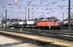 ÖBB 1042.13 in St.Pölten am 03.08.1986.