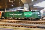 �BB Lok, 1116 248-6, ist mit ihrem Zug in den Hauptbahnhof von Wien eingefahren. 09.05.2026 