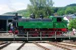 Fotosession von Lok-4 in Ampflwang am 27 Mai 2012: hier steht sie auf die Drehscheibe.