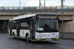 Holding Graz Higer KLQ6125GEV3 Chariot Ebus WN 7 als Linie 50 bei der Haltestelle Don Bosco, 01.02.2018  