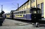 ÖBB 5081 in Gmünden am See-Bahnhof am 04.10.1981.