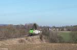 G1700.03 mit dem 45392 1800T Holzzug Cheb - Regensburg beim überqueren vom Seußener Viadukt.