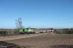 G1700.03 mit dem 45392 1800T Holzzug Cheb - Regensburg beim überqueren vom Seußener Viadukt.