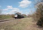 ER20-013 mit dem SETG Cheb - Regensburg Rundholzzug in Seuen.