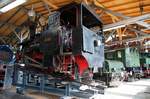 Zahnraddampflok Z 3 der Schafbergbahn in �sterreich in der Lokwelt Freilassing am 01.09.2019.