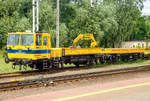   Der ZNTK Stargard WM-15 NR 122  (99 51 9 483 022-1 PL PLK), ein Gleiskraftwagen der PKP Polskie Linie Kolejowe S.A.