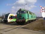 SU45 202 abgestellt in Repzin. 10.03.11