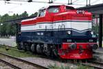 Museumsdiesel T43 235 lauft am Morgen von 12 September 2015 um in G�vle.