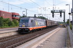 241.006  Calrissian  (241 006-4) Hector Rail AB mit einem H-Wagen Ganzzug in Lneburg und fuhr weiter in Richtung Hamburg. 02.09.2016