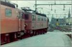 Das einzige Bild der klassischen schwedischen Stangenlok  Da  ist dieses hier, aus Stockholm vom September 1986.