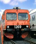 SJ  Y 1 Nr.1269; 320 kW; LüP 20,400 m; 45,0 t; Vmax 130 km/h; Baujahr 1979,  bei der IVA in Hamburg im Oktober 1979.