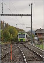 Von Spiez nach Zweisimmen unterwegs, trifft ein BLSD  NINA  in Boltigen ein.