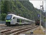 Das Ende einer interessanten Fahrt: Der BLS RE 11 4545 kommt von Biel/Bienne und endet in Iselle di Trasquera (Weiterfahrt mit Busen infolge SEV).