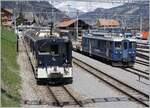MOB GDe 4/4 6005 und BDe 4/4 3002 in Zweisimmen.