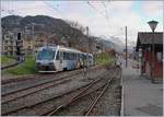 In Blonay wartet der CEV Beh 2/4 71 mit Bt auf einen neune Einsatz als Sch�lerzug.