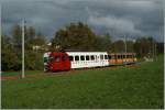 Bei Bossenens f�hrt eine TPF Regionalzug Richtung Ch�tel St Denis.