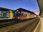 Der TPF Schockoladenzug wartet in Lausanne auf die Weiterfahrt 
21. Okt. 2024