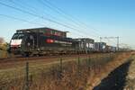 SBBCI 189 282 durchfahrt Tilburg-Reeshof am 10 M�rz 2022.