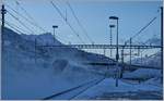 Winter in Aigle und der SBB RABe 610 bzw.
