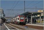Der SBB RABe 511 036 ist in Renens VD als RE auf dem Weg nach Annemasse.