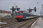 Der SBB NPZ RE Neuchâtel - Frasne am Ziel seiner Reise.