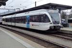 Thurbo 746-3 treft am 24 M�rz 2017 in Olten ein.