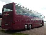 Setra 416 HDH von Car Rouge aus der Schweiz im Stadthafen Sassnitz.