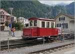 Wie versprochen, nach dem MUNI nun die TRUDI: in Meiringen ist der Ta 2/2 N° 3 zu bestaunen;   der Akku-Triebwagen wurde vom Kraftwerke Oberhasli (KWO) 1931 auf der Strecke Meiringen