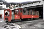 VRB Schienentraktor Ta 2/2 Nr.1 in Vitznau am 28.08.1999.