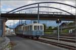 Historischer Triebwagen der Aigle–Spey–Diablerets-Bahn (A.S.D.) BCFe 4/4 1.