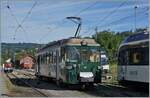 Autour de la voie ferrée / Rund um die eiserne Bahn (Herbstevent 2024) - Durch den Einsatz der MOB Gm 4/4, des GFM BDe 4/4 141 und natürlich des Dm 2/2 N° 3  Le Biniou  zeigte die