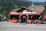 (287'355) - AFA Adelboden - Nr. 56/BE 611'030 - Scania/Hess am 27. Mai 2026 beim Bahnhof Lenk