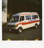 (MD120) - Aus dem Archiv: M�der, Schwanden - BE 262'073 - Mercedes um 1985 in Schwanden