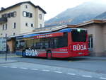 (241'180) - Engadin Bus, St. Moritz - Nr. 112/GR 100'112 - Mercedes am 13. Oktober 2022 beim Bahnhof Samedan