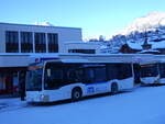 (270'213) - EAB Engelberg - Nr. 4/OW 10'265 - Mercedes am 25. Dezember 2024 beim Bahnhof Engelberg