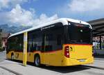 (265'336) - PostAuto Zentralschweiz (Hfliger) - Nr. 537/OW 16'637/PID 12'021 - eMercedes am 2. August 2024 beim Bahnhof Sarnen