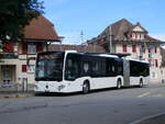 (266'671) - Intertours, Domdidier - Nr. 468/FR 300'468 - Mercedes (ex Nr. 201) am 6. September 2024 beim Bahnhof Tuffelen