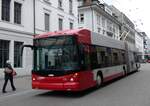 (267'686) - SW Winterthur - Nr. 105 - Hess/Hess Gelenktrolleybus am 3. Oktober 2024 beim Hauptbahnhof Winterthur