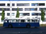 (266'749) - VBL Luzern (vbl-historic) - Nr. 25 - FBW/FFA Trolleybus am 7. September 2024 in Luzern, Depot