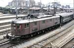 BLS Ae 6/8 Nr.205 in Spiez am 28.07.1980.