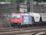 482 046-0 fuhr mit einem Getreide-Zug durch Dresden Hbf Ziel der Reise war Pirna.11.07.2015 der Fotograf wurde vom Lokpersonal selber fotografiert.