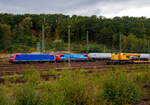In Doppeltraktion fahren die beiden an die SBB Cargo International AG vermieteten Re 482 011-4 „ChemOil“ (91 85 4482 011-4 CH-SBBC) und die Re 482 020-5 „Europa“ mit Werbung #Borderless Swiss Quality (91 85 4482 020-5 CH-SBB), der SBB Cargo AG am 28 September 2025 mit eine Druckgas-Kesselwagenzug durch Betzdorf/Sieg in Richtung Siegen.

Beide sind Bombardier TRAXX F140 AC1 der SBB Cargo AG, die Re 482 011 wurde 2002 von Bombardier in Kassel unter der Fabriknummer 33525 gebaut. Die Re 482 011 wurde 2003 unter der Fabriknummer 33575 gebaut. Beide wurden an die SBB Cargo AG geliefert und besitzen die Zulassungen und Zugbeeinflussungssysteme für die Schweiz und Deutschland.
