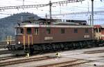 BLS Ae 6/8 Nr.203 in Spiez am 27.07.1980.