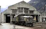 SBB Ce 6/8 III Nr.14 305 in Erstfeld beim Jubil�um 100 Jahre Gotthard-Bahn am 22.09.1981.
