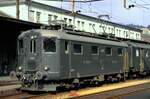 SBB Re 4/4 I Nr.10 002 in Chiasso am 29.05.1981.