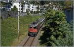 Die SBB Re 4/4 II 11159 erreicht mit ihrem IR 2319 von Basel SBB nach Locarno in Kürze ihr Ziel.